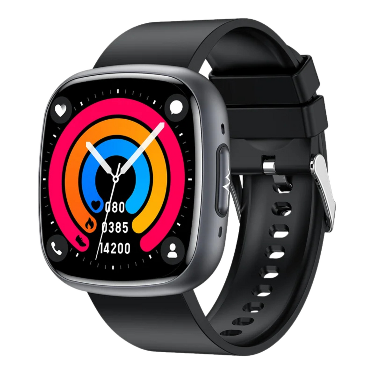 WaveTracker® Strength - Smart Watch Blood Pressure Health Monitoring Bluetooth Calling SOS Men Women Sport Fitness Tracker