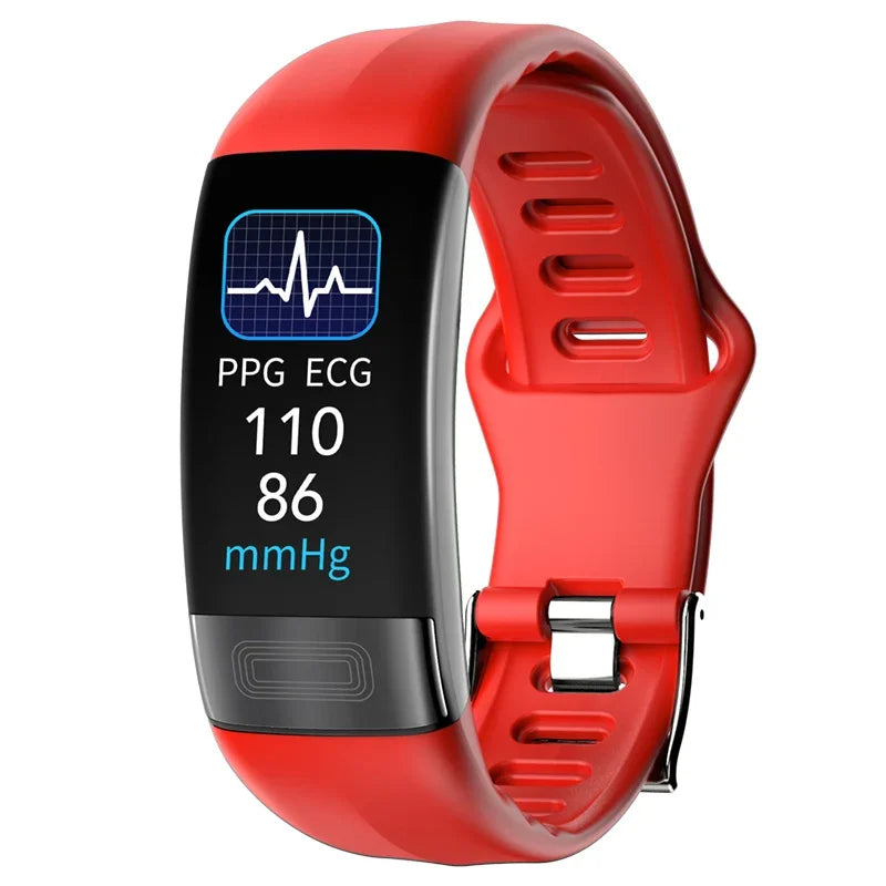 WaveTracker® Energy - Smart Bracelet Body Temperature Monitoring Smart Wristbands ECG PPG Smart Watch Heart Rate Blood Pressure