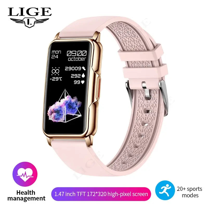 WaveTracker® Venus Pro - Smart Watch Women Full Touch Screen Bluetooth Call IP68