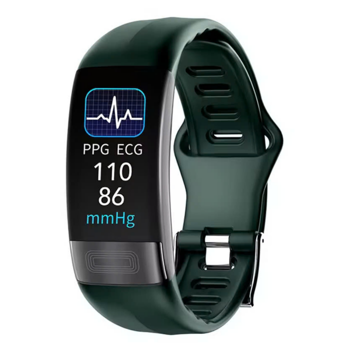 WaveTracker® Energy - Smart Bracelet Body Temperature Monitoring Smart Wristbands ECG PPG Smart Watch Heart Rate Blood Pressure