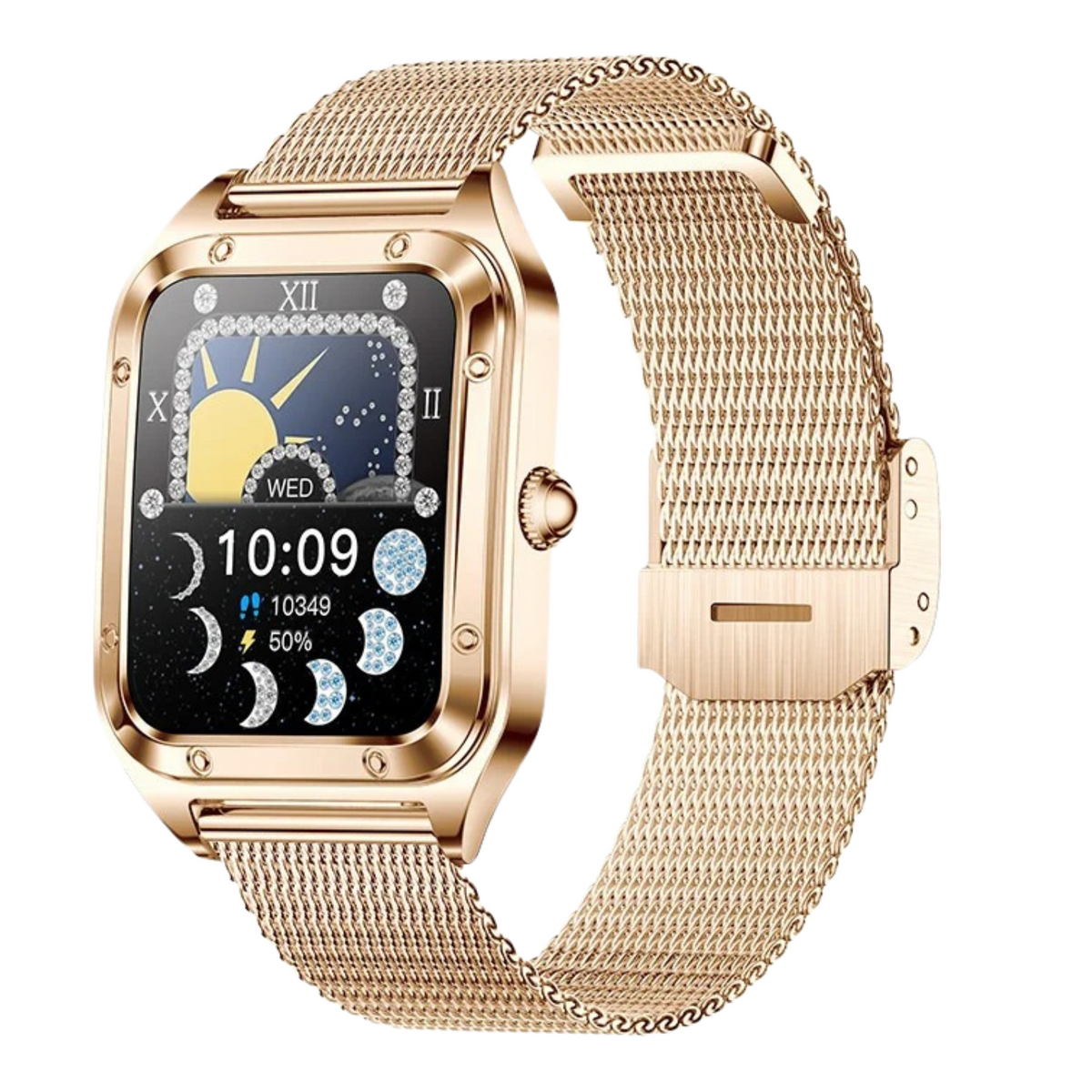 WaveTracker® Tender - Smart Watch Woman Sport Fitnes AI Voice Control