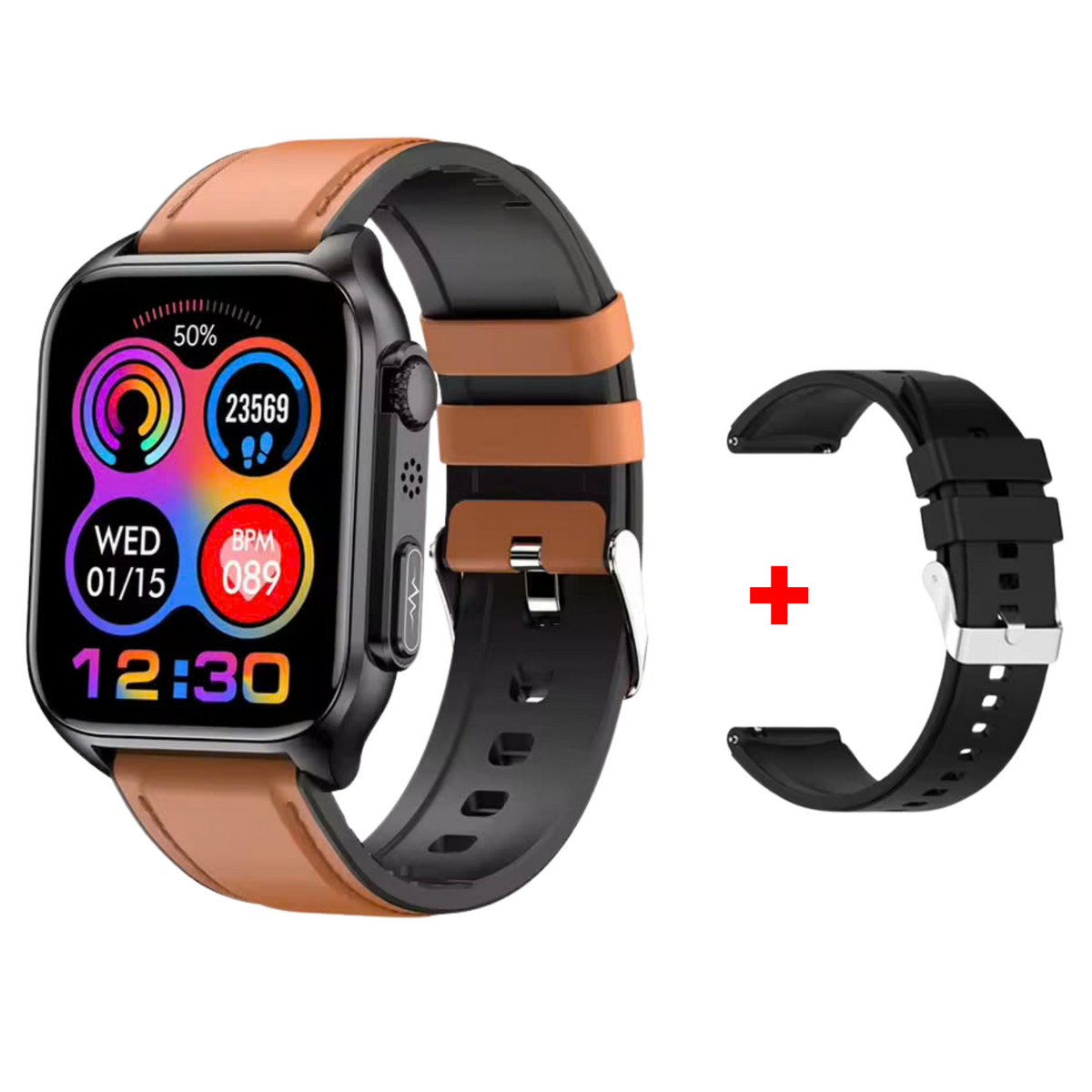 WaveTracker® Prime Ultra -  ECG Health Fitness Tracker Heart Rate Sleeping Monitor Smart Watch Waterproof IP67 Blood Glucose