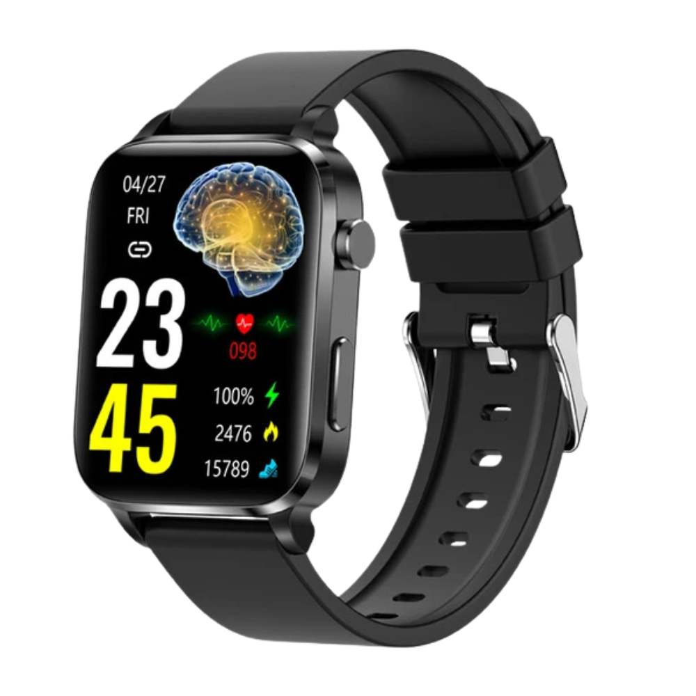 WaveTracker® Pura - Laser therapy health smart watch for men's uric acid, blood lipids, blood pressure, intelligent