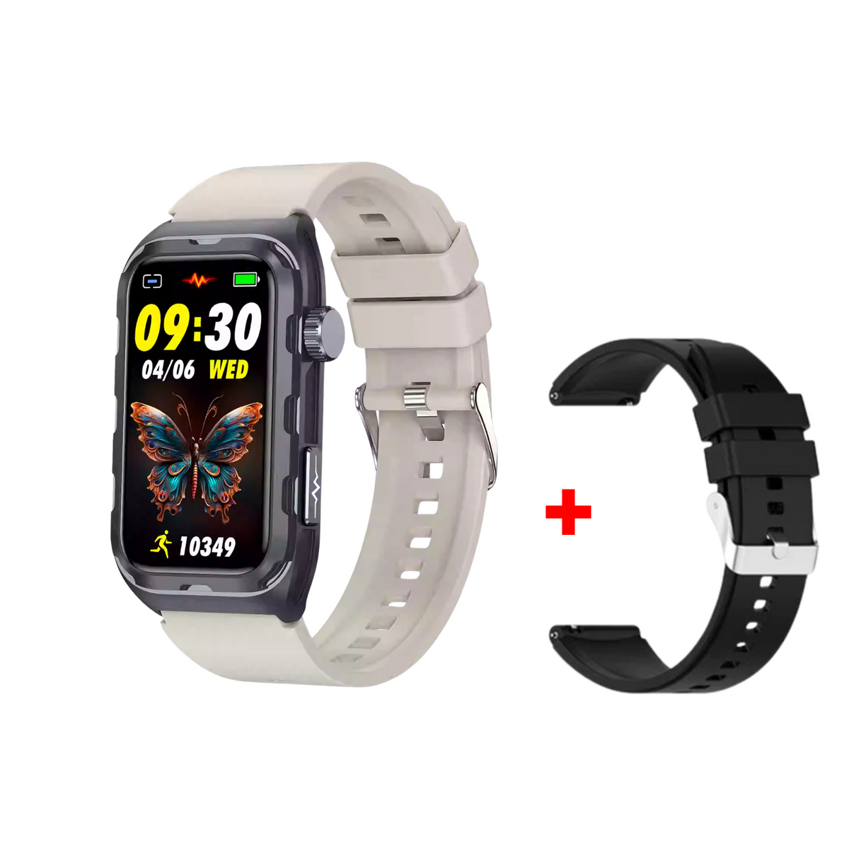 WaveTracker® Fitness - Smart Bracelet ECG Health Monitoring Blood Pressure Glucose Heart Rate Wristwatch