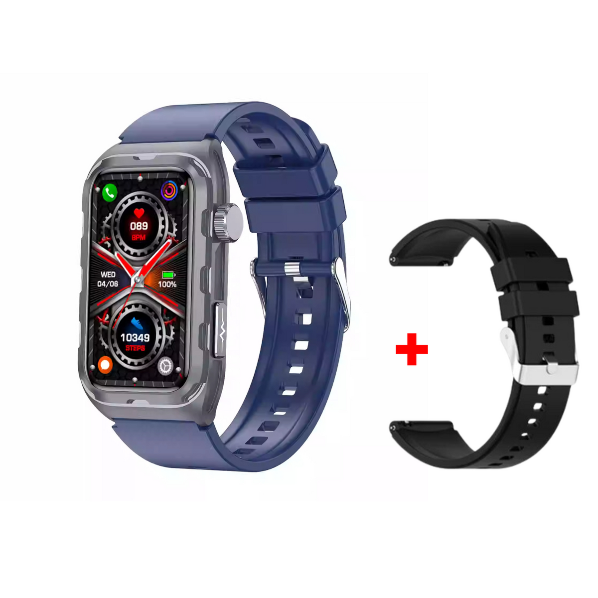 WaveTracker® Fitness - Smart Bracelet ECG Health Monitoring Blood Pressure Glucose Heart Rate Wristwatch