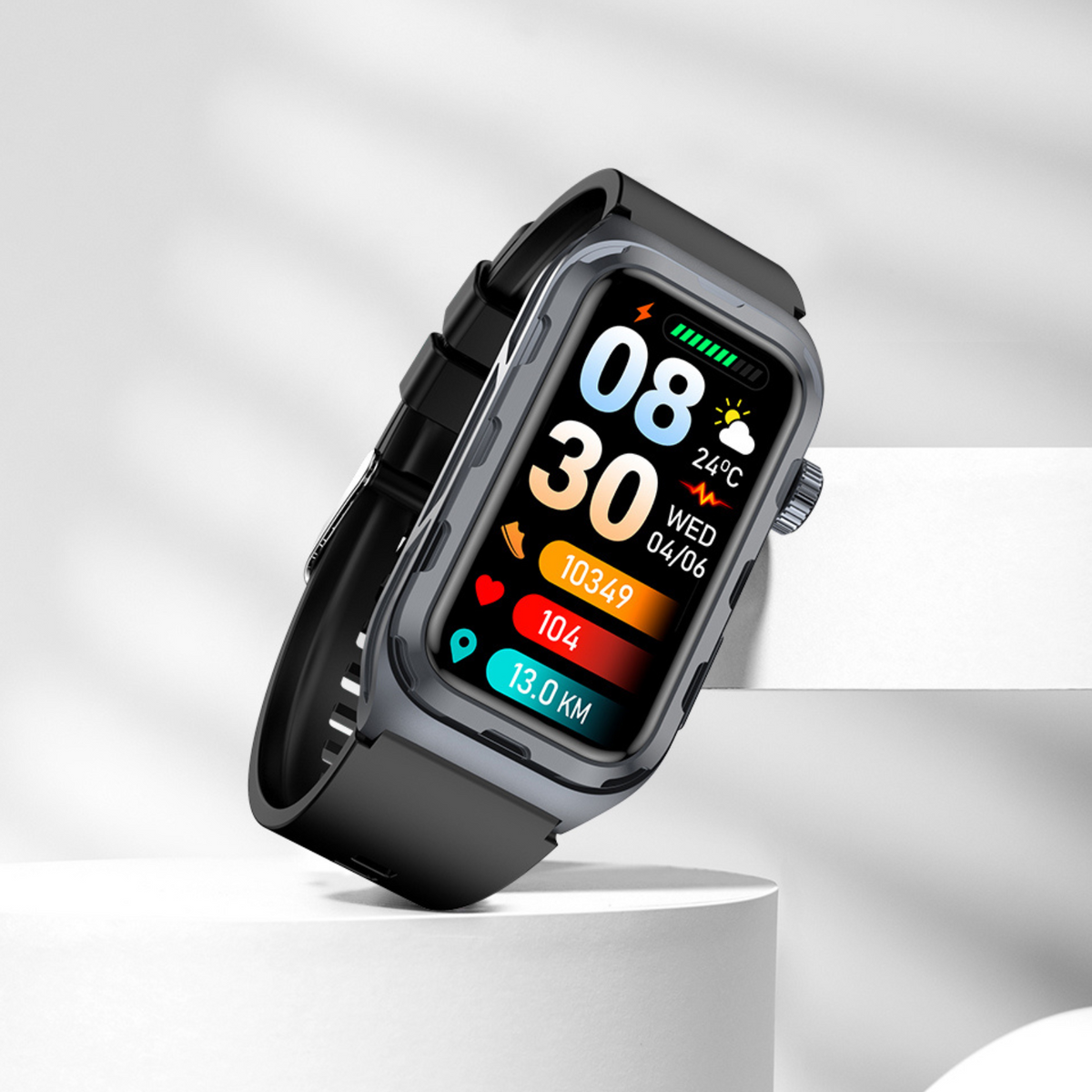 WaveTracker® Fitness - Smart Bracelet ECG Health Monitoring Blood Pressure Glucose Heart Rate Wristwatch
