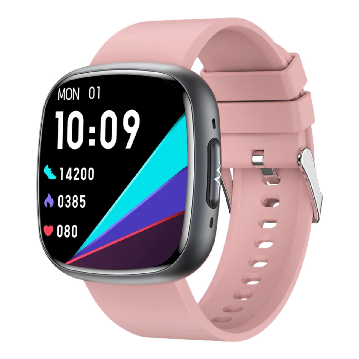 WaveTracker® Strength - Smart Watch Blood Pressure Health Monitoring Bluetooth Calling SOS Men Women Sport Fitness Tracker