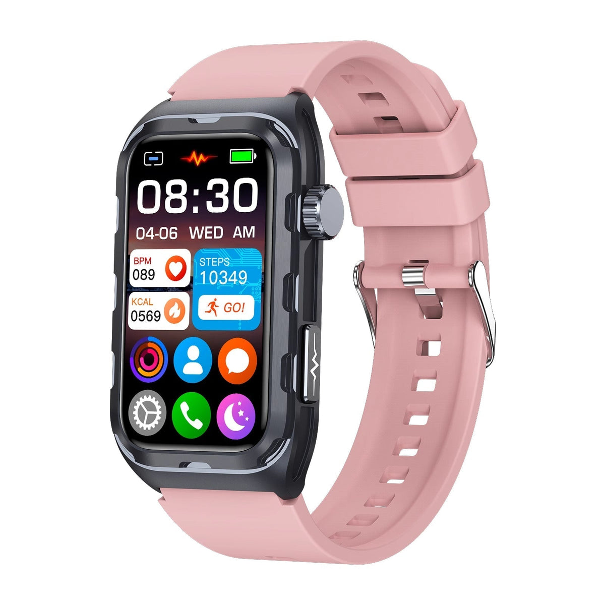 WaveTracker® Fitness - Smart Bracelet ECG Health Monitoring Blood Pressure Glucose Heart Rate Wristwatch