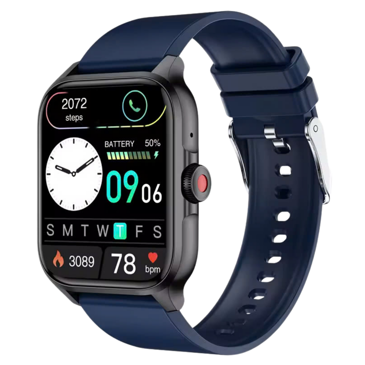 WaveTracker® Amara - Smart Watch 1.85inch Health Monitoring AI Voice Assistant Men Women Fashion Smartwatch Sport Fitness Tracker