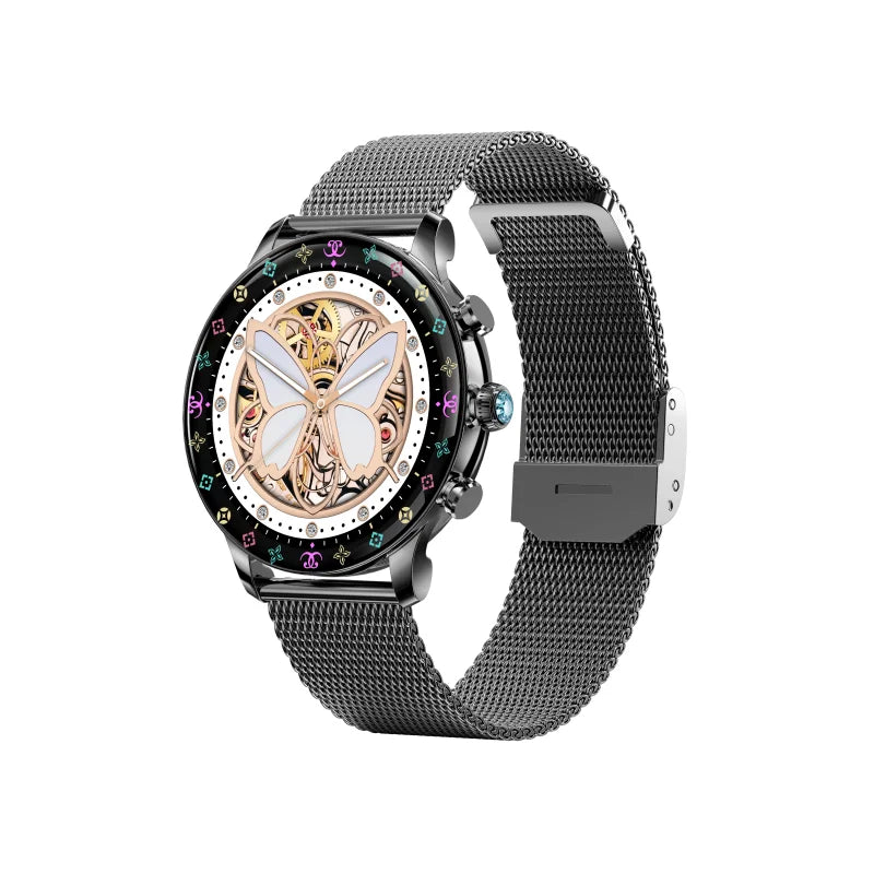 WaveTracker® Iconic - Smartwatch Women GPS Movement Track Voice Assistant Heart Rate Monitor