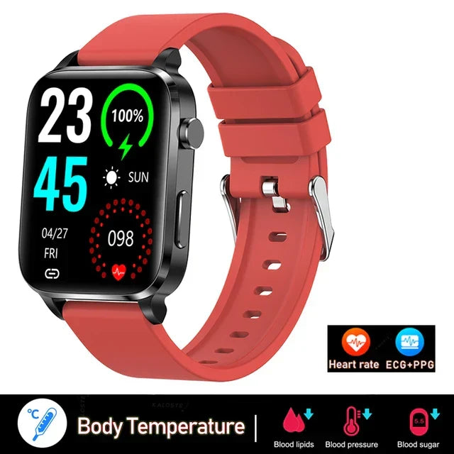 WaveTracker® Pura - Laser therapy health smart watch for men's uric acid, blood lipids, blood pressure, intelligent